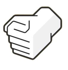 image of a clinched fist representing rock